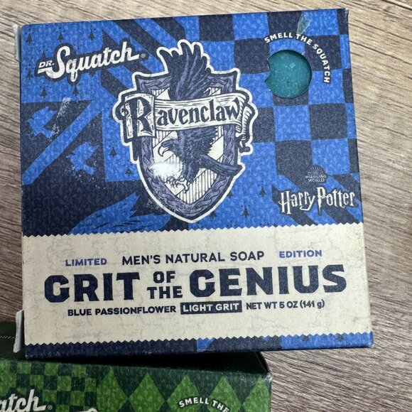 7 Pack Dr Squatch Harry Potter Mens Soap Suds Of The Sly, Grit Of The Genius - Picture 5 of 7
